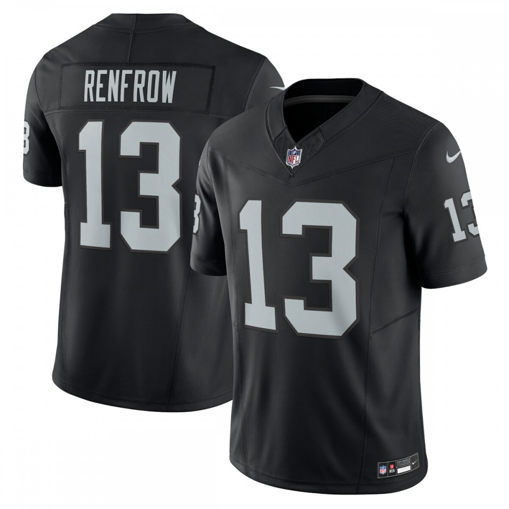 Hunter Renfrow Las Vegas Raiders Nike Vapor F.U.S.E. Limited Jersey - Black-GridironStore